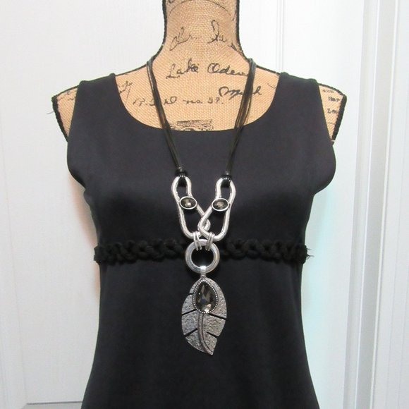 Necklace on a rope chain Very Beautiful - Picture 4 of 6